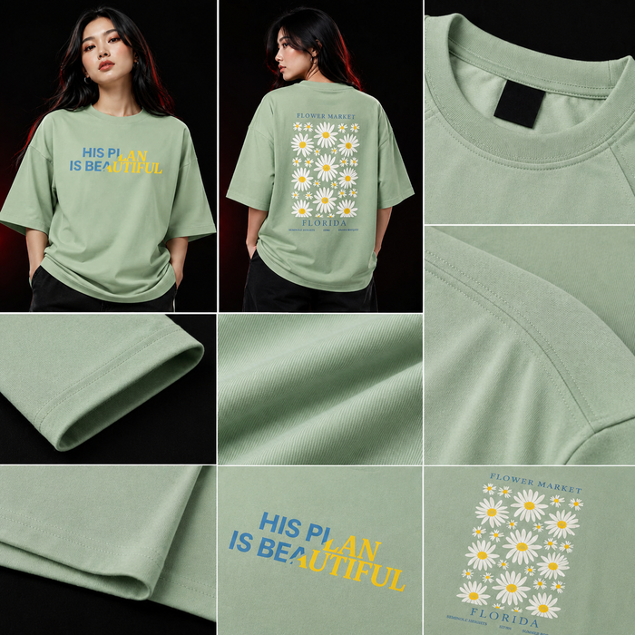 Unisex Terry Oversized Tee