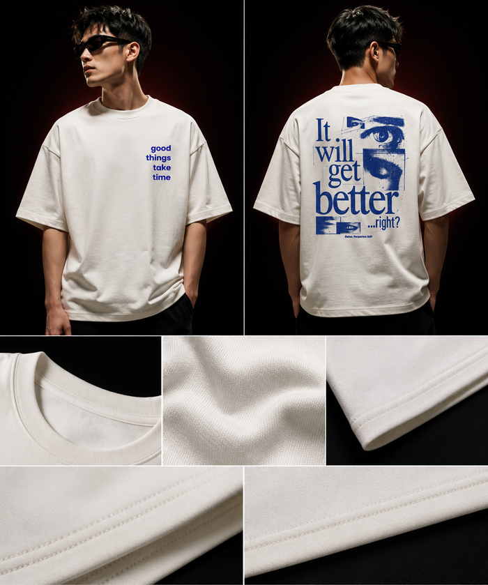 Unisex Terry Oversized Tee