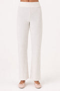 Velour Crush Pant - Goldie LeWinter #color_white sand