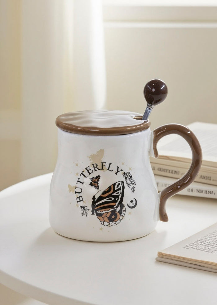 Vintage Butterfly Mug