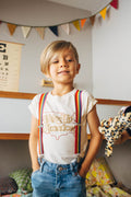 Wake Up America Shirt for Kids by The Bee and The Fox