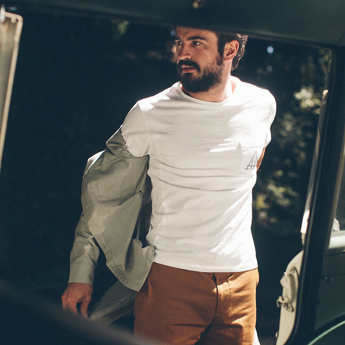 White Highway Tee