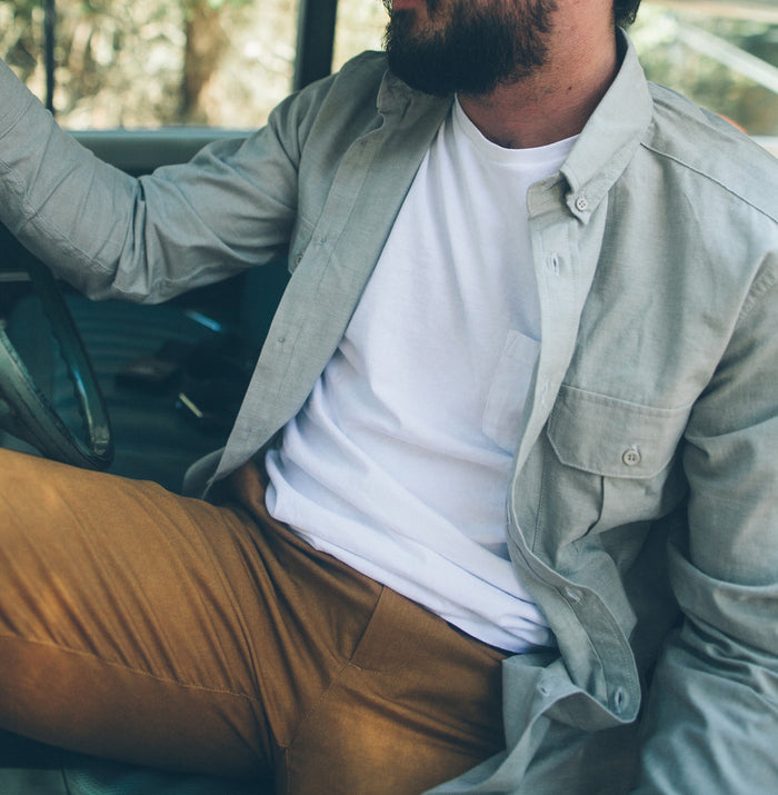White Highway Tee