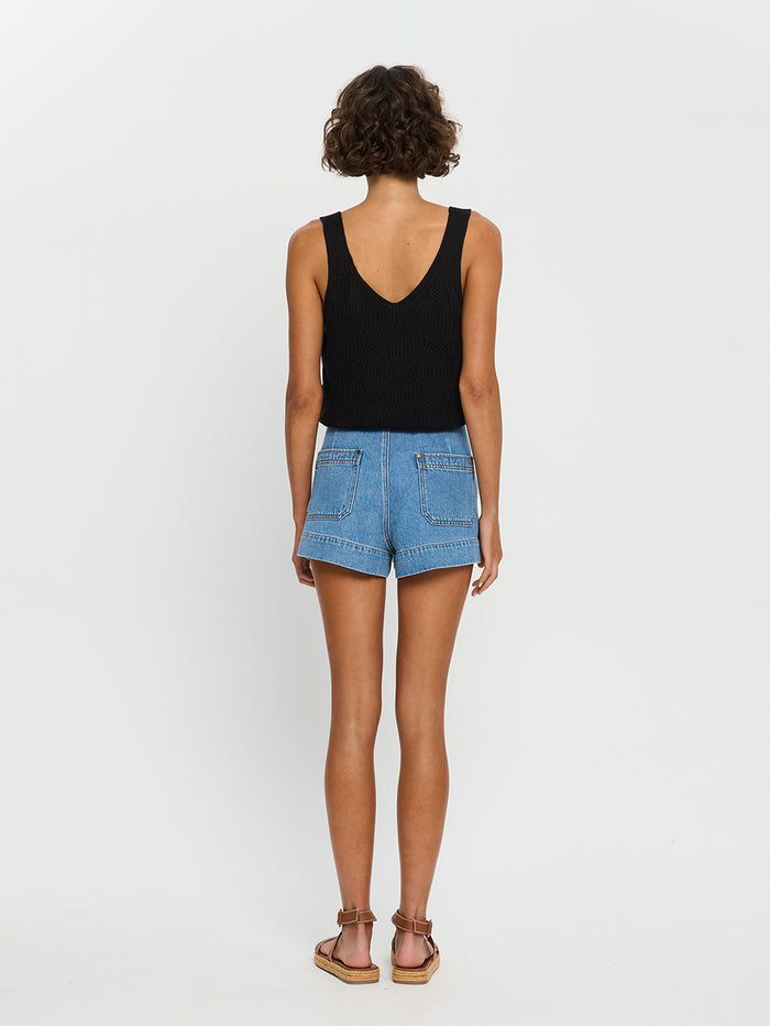 Willow Denim Short Blue