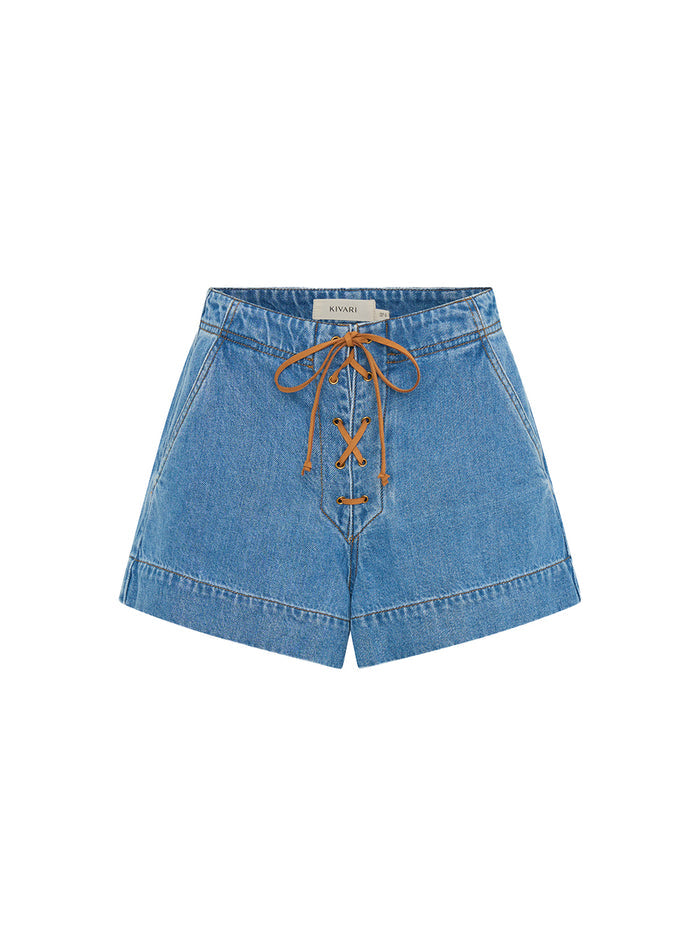 Willow Denim Short Blue