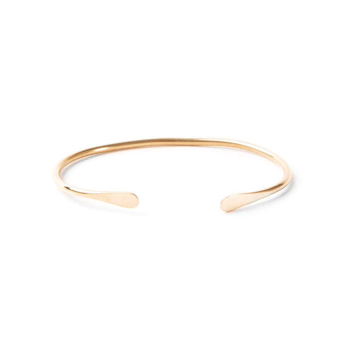 Wire Cuff Bracelet in Brass