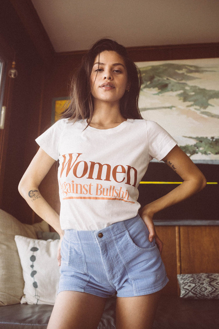 Women Against Bullshit | Scoop Neck by The Bee & The Fox