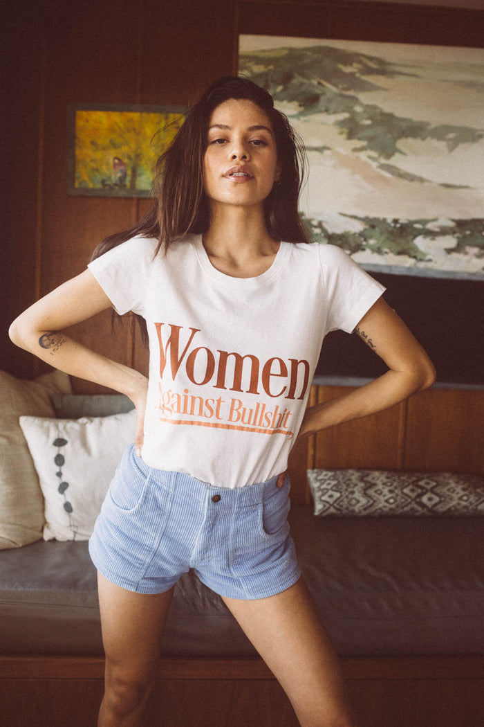 Women Against Bullshit | Scoop Neck by The Bee & The Fox