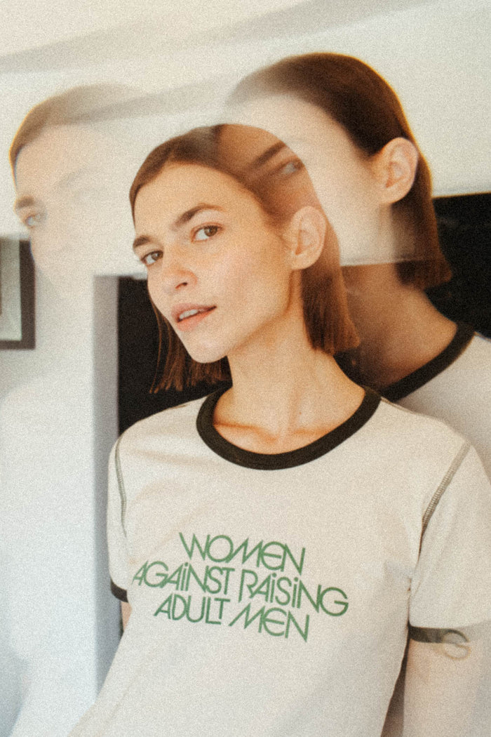 Women Against Raising Adult Men | Fitted Ringer