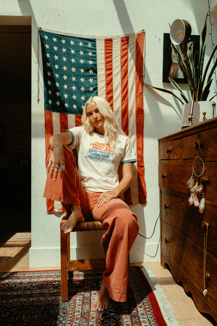 Worry About Your Own Sins | Unisex Ringer
